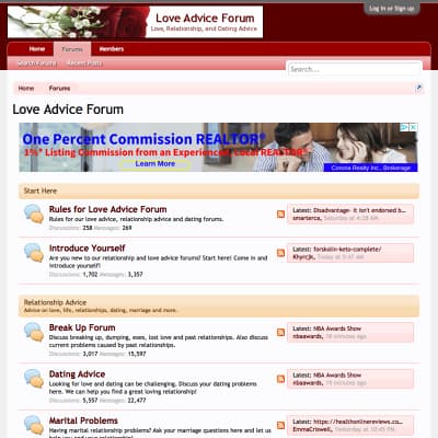 loveadviceforum.com